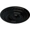 Ekena Millwork Artis Ceiling Medallion (Fits Canopies up to 6 7/8"), Hand-Painted Black Pearl, 15 3/4"OD x 1 3/8"P CM15ARBPS - alternate 3